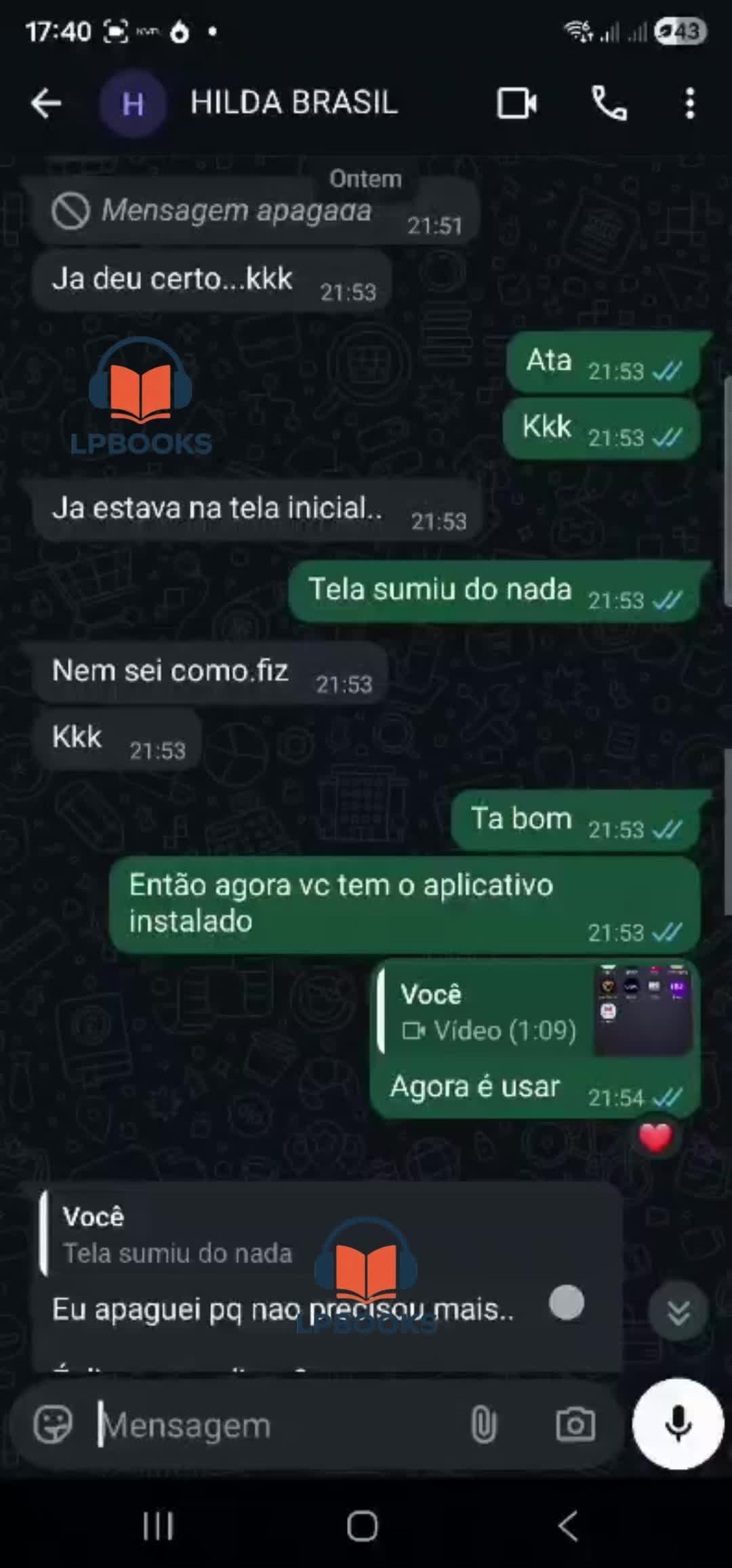 Depoimento em vídeo